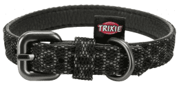Ошейник "TRIXIE" Night Reflect, для собак, икусственная кожа, черный, (M-L) 38–47 см / 25 мм