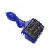 Щетка For Friends пластиковая большая трёхрядная с каплей и граблями, 84х58мм