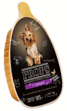 Корм консервированный PROPS для собак, Курица, 95 г