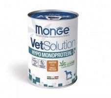 Консерва Monge VetSolution Hypo Monoprotein для снижения реакции пищевой непереносимости у собак, 400 г