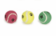 Игрушка Beeztees для собак, Мячик теннисный с отпечатком, 12 см