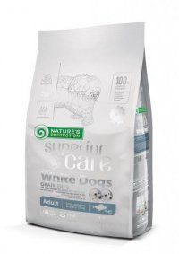 Корм Nature's Protection беззерновой для собак мелких пород, с белой рыбой, SC White Dogs Grain Free, 1,5 кг