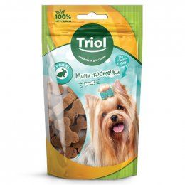 Мини-косточки Triol для мини-собак из кролика, 50 г 