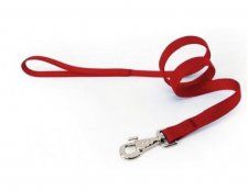 Поводок Camon для собак, нейлоновый, красный, 15 мм/1 м