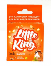 Лакомство "Little King" для грызунов, Корзинка зерновая, 40-45 г