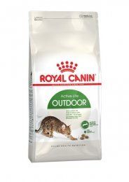 Корм Royal Canin для взрослых активных кошек, часто бывающих на улице, Outdoor, 2 кгг