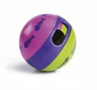 Игрушка Beeztees для кошек, пластиковый снек-мяч Catrino, 6 см