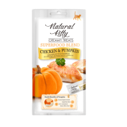 Лакомство Pettric Natural Kitty крем-суп для кошек Курица и тыква, 4 шт