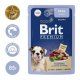 Пауч Brit для щенков всех пород с телятиной в соусе, Premium, 85 г
