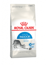 Корм Royal Canin Indoor 27 для взрослых кошек (в возрасте от 1 года до 7 лет), живущих в помещении, 4 кг