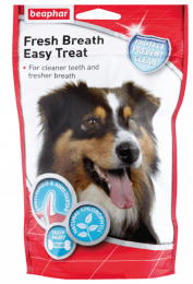 Подушечки Fresh Breath Easy Treat для чистки зубов собак, 150 г