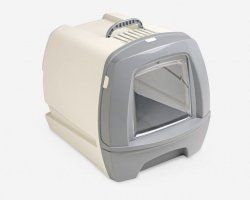 Лоток закрытый MPS, кошачий с выдвижным поддоном, Стиль 80-x, 50х40х42 см