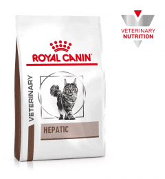 Корм Royal Canin Hepatic диетический для кошек, предназначенный для поддержания функции печени при хронической печеночной недостаточности. Ветеринарная диета, 500 г