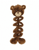 Игрушка Beeztees для собак, Медведь Sebas коричневый, 31х12х8 см