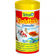 Корм Tetra Goldfish Granules основной, в виде гранул для всех видов золотых рыбок и других холодноводных рыб, 100 мл