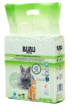 Наполнитель BUBU PETS соевый для кошачьего туалета, TOFU CAT LITTER Green Tea, 6л(2.2 кг)