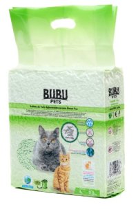 Наполнитель BUBU PETS соевый для кошачьего туалета, TOFU CAT LITTER Green Tea, 6л(2.2 кг)